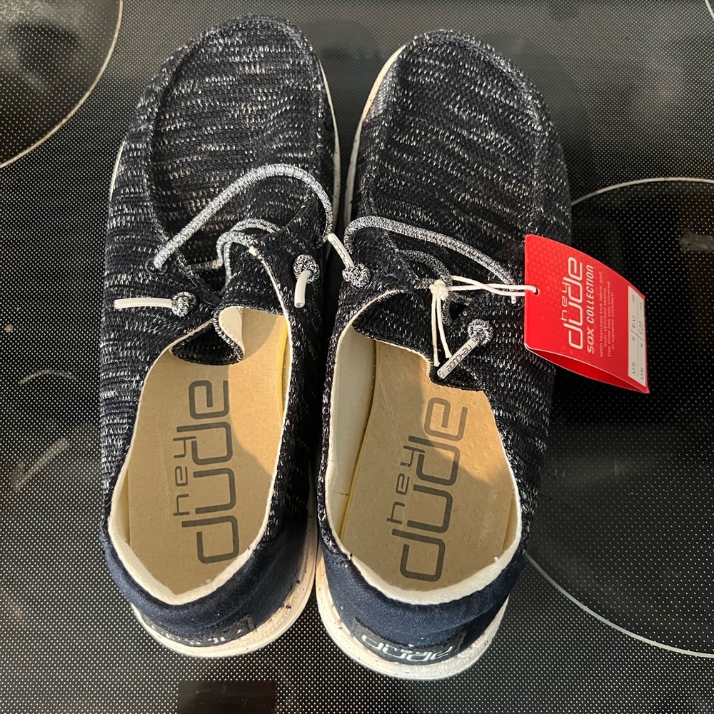 Womens NEW Navy hey dudes